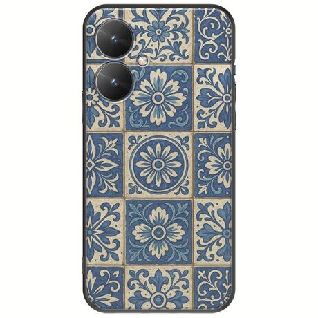 Aegean Mosaic Xiaomi Redmi 13C 5G Black TPU (Μαύρη Σιλικόνη)