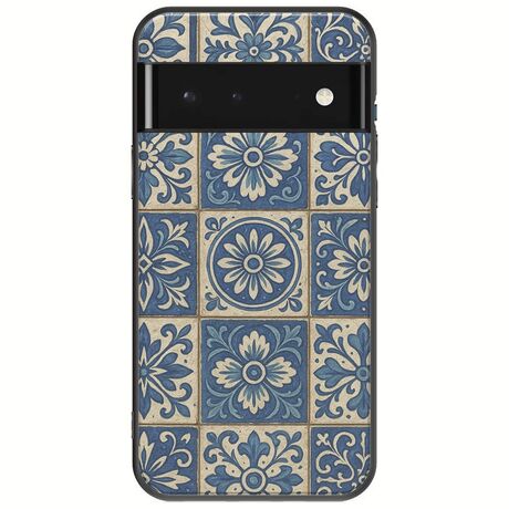 Aegean Mosaic Google Pixel 6 Pro 5G Black TPU (Μαύρη Σιλικόνη)