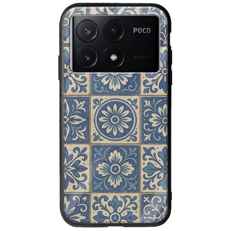 Aegean Mosaic Xiaomi Poco X6 Pro 5G Groove TPU (Tempered Glass και TPU)