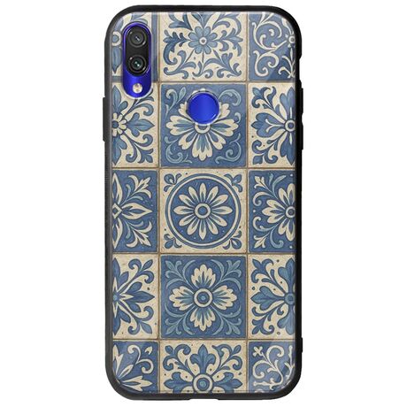 Aegean Mosaic Xiaomi Redmi Note 7 Groove TPU (Tempered Glass και TPU)