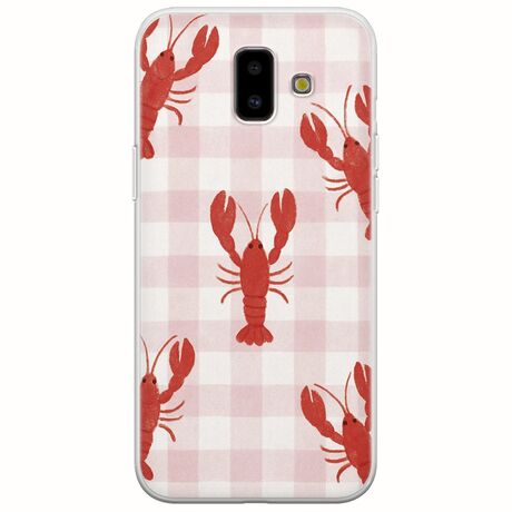 Lobster Picnic Samsung Galaxy J6 Plus Flexible TPU (Διάφανη Σιλικόνη)