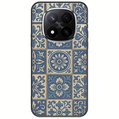 Aegean Mosaic Xiaomi Redmi Note 14 Pro 5G Black TPU (Μαύρη Σιλικόνη)