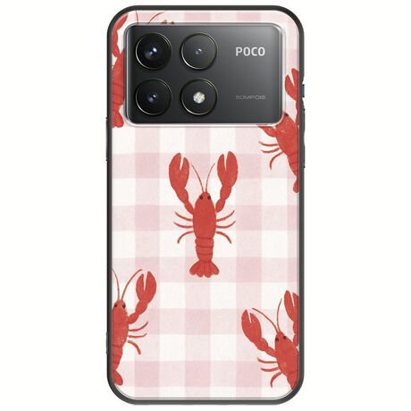 Lobster Picnic Xiaomi Poco F6 Pro 5G Black TPU (Μαύρη Σιλικόνη)