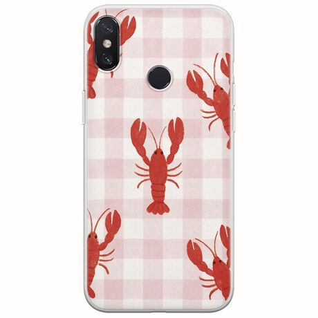 Lobster Picnic Xiaomi Mi 8 Flexible TPU (Διάφανη Σιλικόνη)