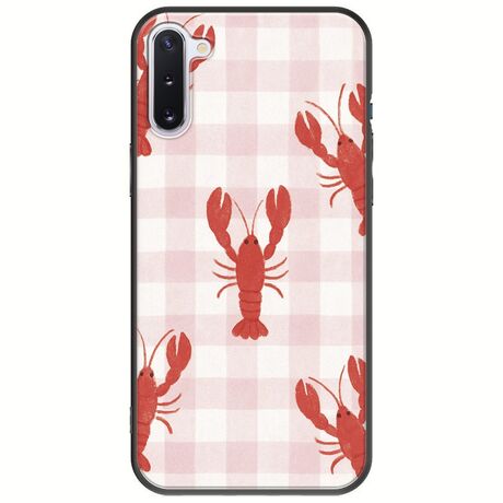 Lobster Picnic Samsung Galaxy Note 10 Black TPU (Μαύρη Σιλικόνη)