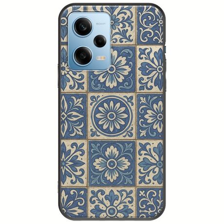 Aegean Mosaic Xiaomi Redmi Note 12 4G Black TPU (Μαύρη Σιλικόνη)