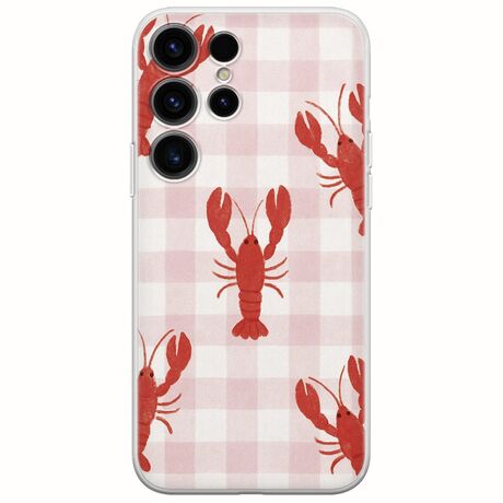 Lobster Picnic Samsung Galaxy S25 Ultra 5G Flexible TPU (Διάφανη Σιλικόνη)