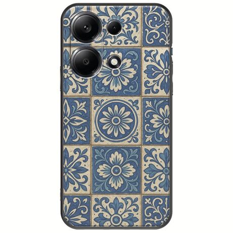 Aegean Mosaic Xiaomi Redmi Note 13 Pro 4G Black TPU (Μαύρη Σιλικόνη)