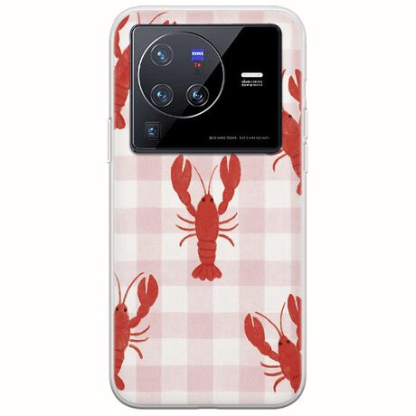 Lobster Picnic Vivo X80 Pro Flexible TPU (Διάφανη Σιλικόνη)