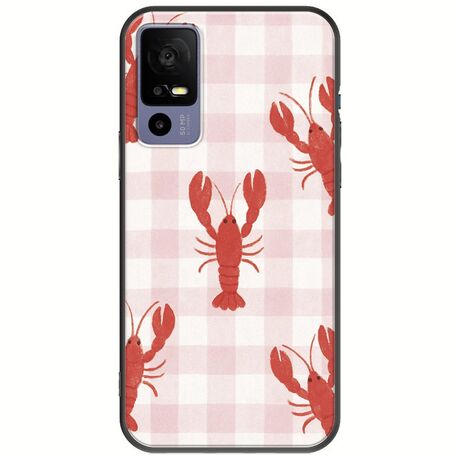 Lobster Picnic TCL 40R 5G Black TPU (Μαύρη Σιλικόνη)