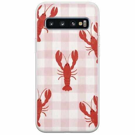 Lobster Picnic Samsung Galaxy S10 Flexible TPU (Διάφανη Σιλικόνη)