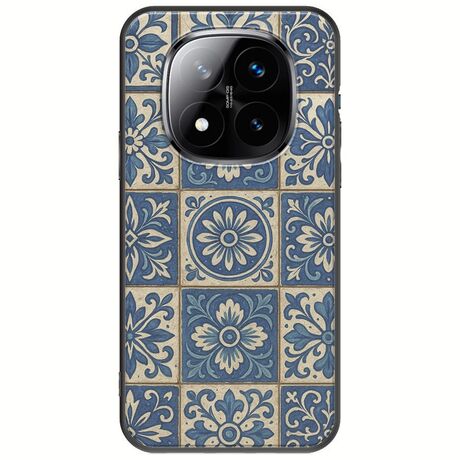 Aegean Mosaic Xiaomi Redmi Note 14 Pro+ 5G Black TPU (Μαύρη Σιλικόνη)