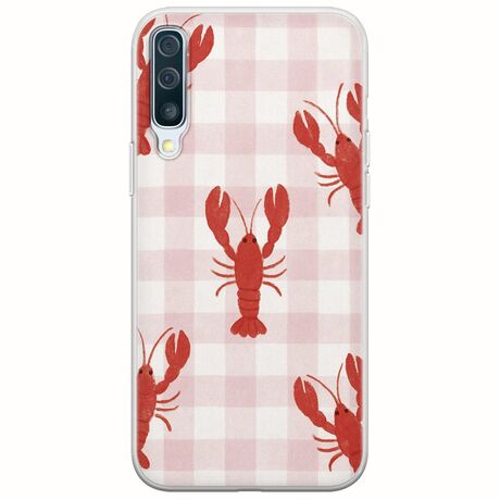 Lobster Picnic Samsung Galaxy A50 Flexible TPU (Διάφανη Σιλικόνη)