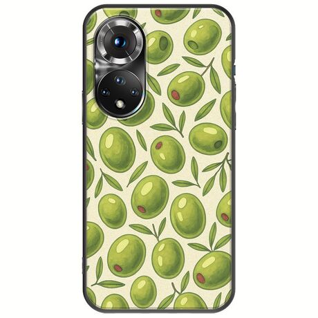 Olive Vibes Huawei Nova 9 Black TPU (Μαύρη Σιλικόνη)