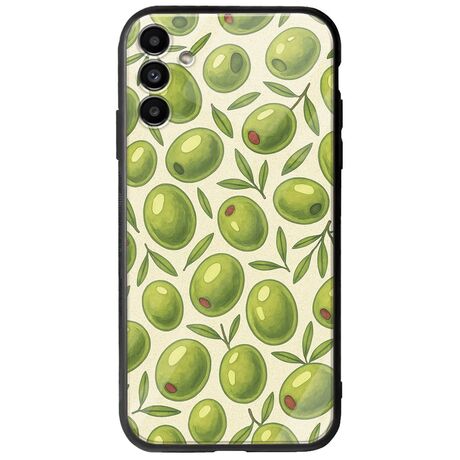 Olive Vibes Samsung Galaxy A13 5G Groove TPU (Tempered Glass και TPU)