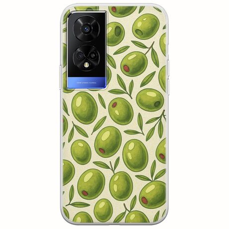 Olive Vibes TCL 50 5G Flexible TPU (Διάφανη Σιλικόνη)