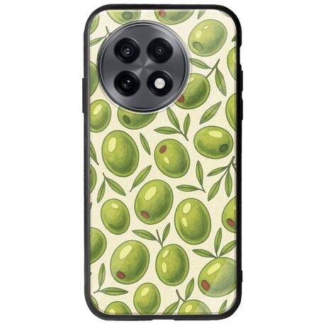 Olive Vibes OnePlus 13R 5G Groove TPU (Tempered Glass και TPU)