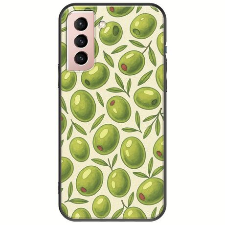 Olive Vibes Samsung Galaxy S22 Black TPU (Μαύρη Σιλικόνη)