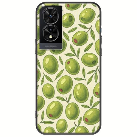 Olive Vibes TCL 505 Black TPU (Μαύρη Σιλικόνη)