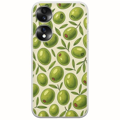 Olive Vibes Honor 70 5G Flexible TPU (Διάφανη Σιλικόνη)