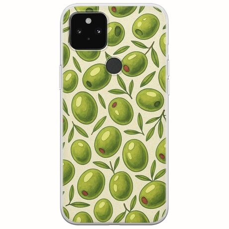 Olive Vibes Google Pixel 5a 5G Flexible TPU (Διάφανη Σιλικόνη)