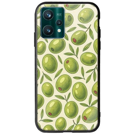 Olive Vibes Realme 9 Pro Groove TPU (Tempered Glass και TPU)