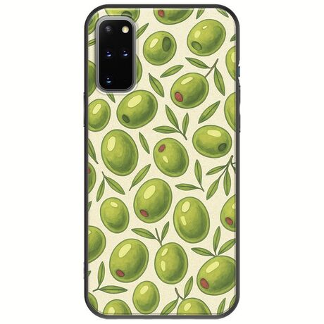 Olive Vibes Samsung Galaxy S20 Plus Black TPU (Μαύρη Σιλικόνη)