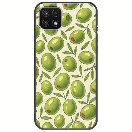 Olive Vibes Samsung Galaxy A22 5G Black TPU (Μαύρη Σιλικόνη)