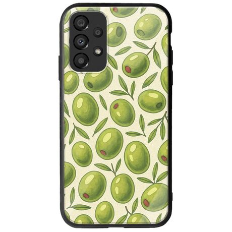 Olive Vibes Samsung Galaxy A33 5G Groove TPU (Tempered Glass και TPU)