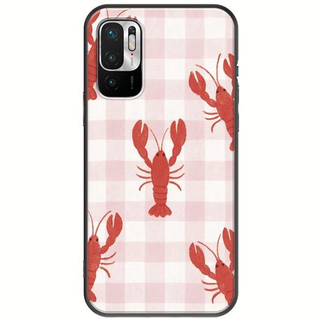 Lobster Picnic Xiaomi Redmi Note 10 5G Black TPU (Μαύρη Σιλικόνη)
