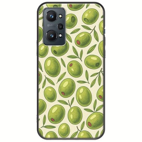 Olive Vibes Realme GT Neo 2 5G Black TPU (Μαύρη Σιλικόνη)