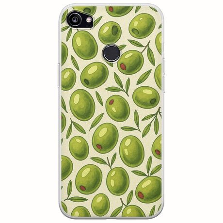 Olive Vibes Google Pixel 2XL Flexible TPU (Διάφανη Σιλικόνη)