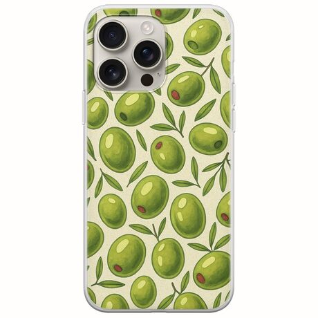 Olive Vibes iPhone 16 Pro Flexible TPU (Διάφανη Σιλικόνη)