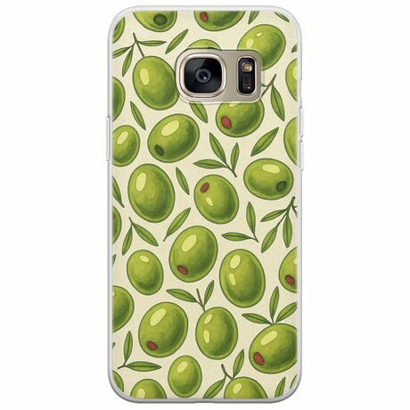 Olive Vibes Samsung Galaxy S7 Edge Flexible TPU (Διάφανη Σιλικόνη)