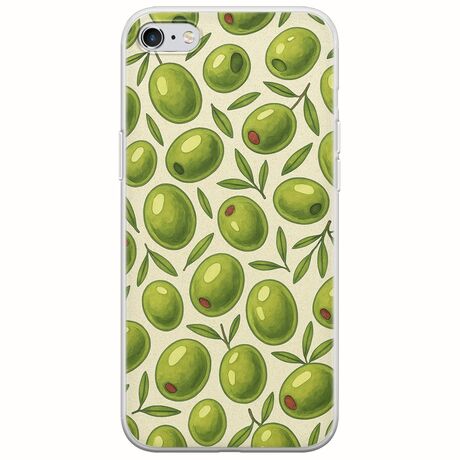 Olive Vibes iPhone 6 Plus / iPhone 6s Plus Flexible TPU (Διάφανη Σιλικόνη)