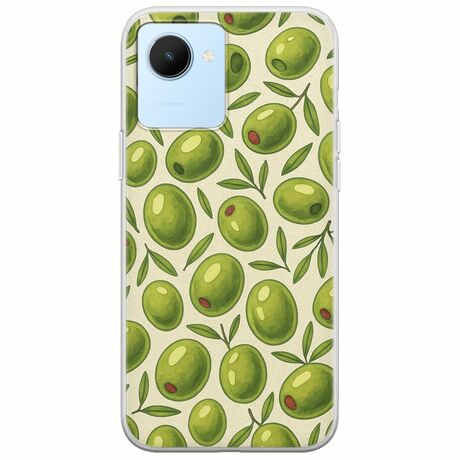 Olive Vibes Realme Narzo 50i Prime Flexible TPU (Διάφανη Σιλικόνη)