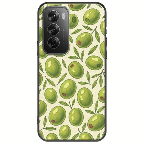Olive Vibes Oppo Reno 12 Pro 5G Black TPU (Μαύρη Σιλικόνη)