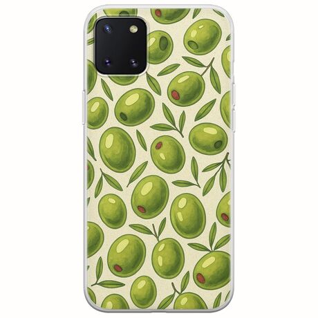 Olive Vibes Samsung Galaxy Note 10 Lite Flexible TPU (Διάφανη Σιλικόνη)