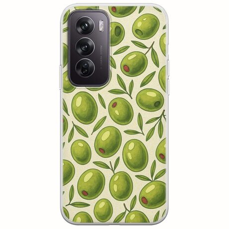 Olive Vibes Oppo Reno 12 5G Flexible TPU (Διάφανη Σιλικόνη)