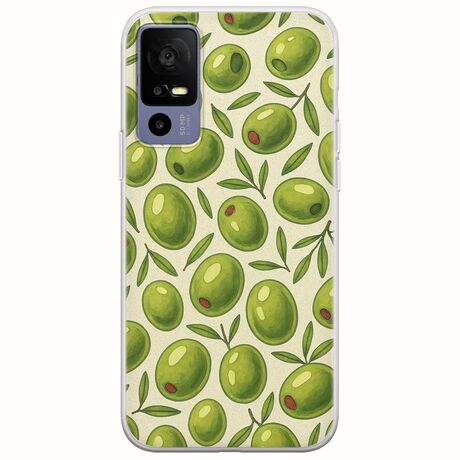 Olive Vibes TCL 40R 5G Flexible TPU (Διάφανη Σιλικόνη)