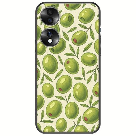 Olive Vibes Honor 70 5G Black TPU (Μαύρη Σιλικόνη)