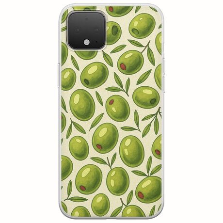 Olive Vibes Google Pixel 4 XL Flexible TPU (Διάφανη Σιλικόνη)