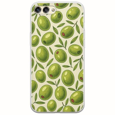 Olive Vibes Huawei Honor View 10 Flexible TPU (Διάφανη Σιλικόνη)
