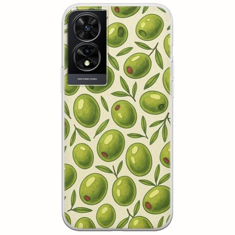 Olive Vibes TCL 505 Flexible TPU (Διάφανη Σιλικόνη)