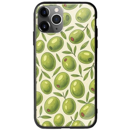 Olive Vibes iPhone 11 Pro Max Groove TPU (Tempered Glass και TPU)