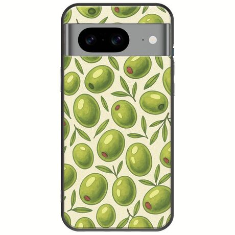 Olive Vibes Google Pixel 8a 5G Black TPU (Μαύρη Σιλικόνη)