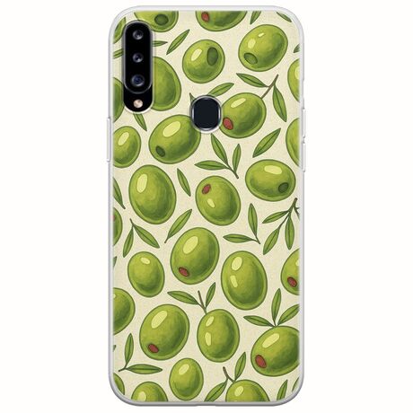 Olive Vibes Samsung Galaxy A20s Flexible TPU (Διάφανη Σιλικόνη)