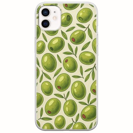 Olive Vibes iPhone 12 mini Flexible TPU (Διάφανη Σιλικόνη)
