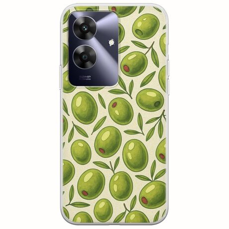 Olive Vibes Realme Note 60 Flexible TPU (Διάφανη Σιλικόνη)