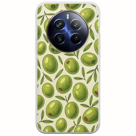 Olive Vibes Realme 12+ 5G Flexible TPU (Διάφανη Σιλικόνη)